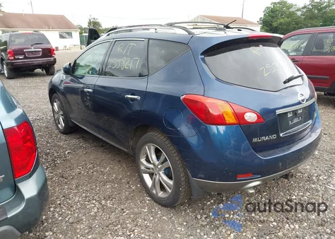 2009 Nissan Murano Le z USA, uszkodzony, nr VIN JN8AZ18W09W146714
